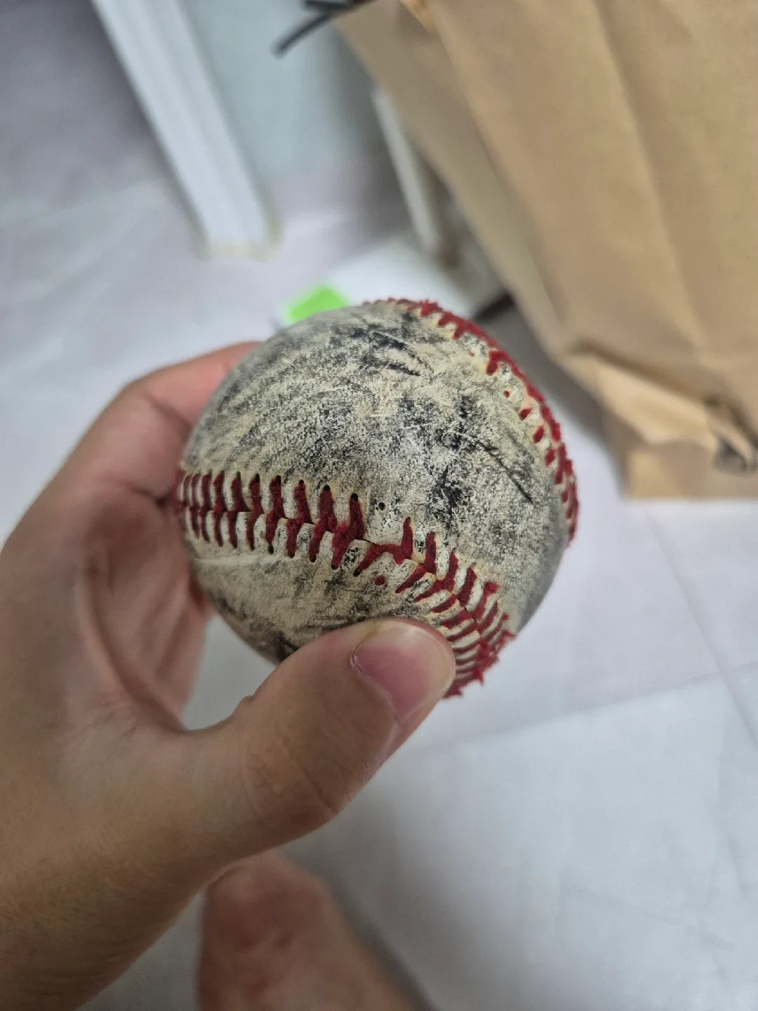 중고 야구공 소프트