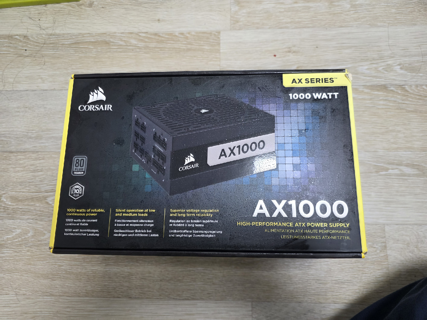 커세어 AX1000 1000W 풀 모듈러 파워 서플라이 | 디지털기기 | 당근 중고거래