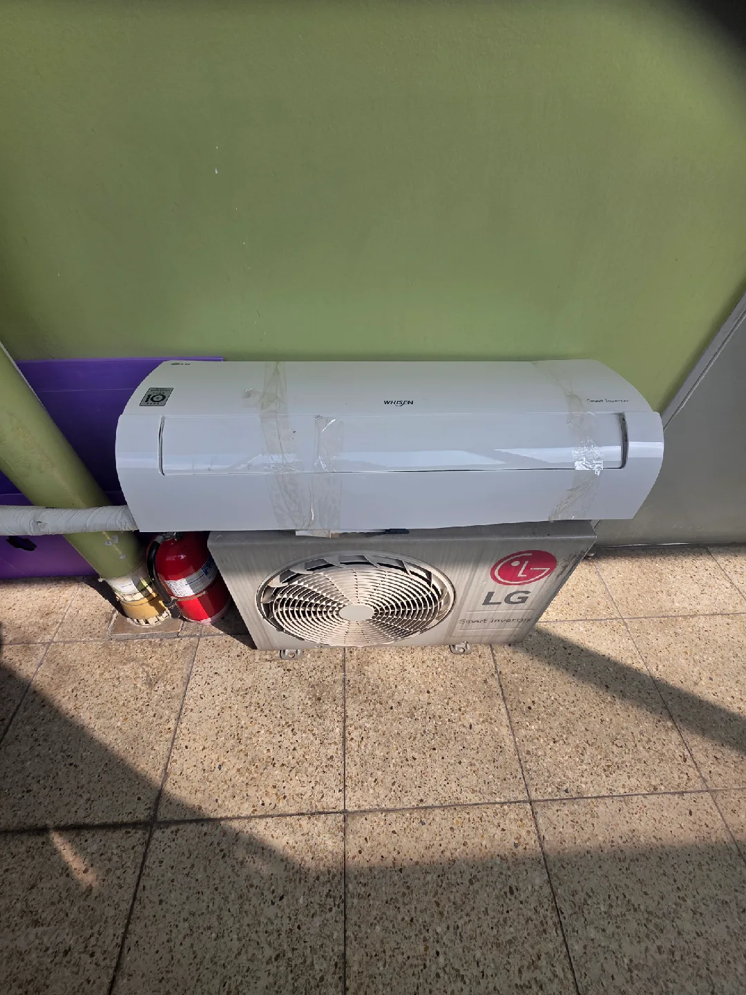 중고 LG 휘센 벽걸이 에어컨 스마트인버터