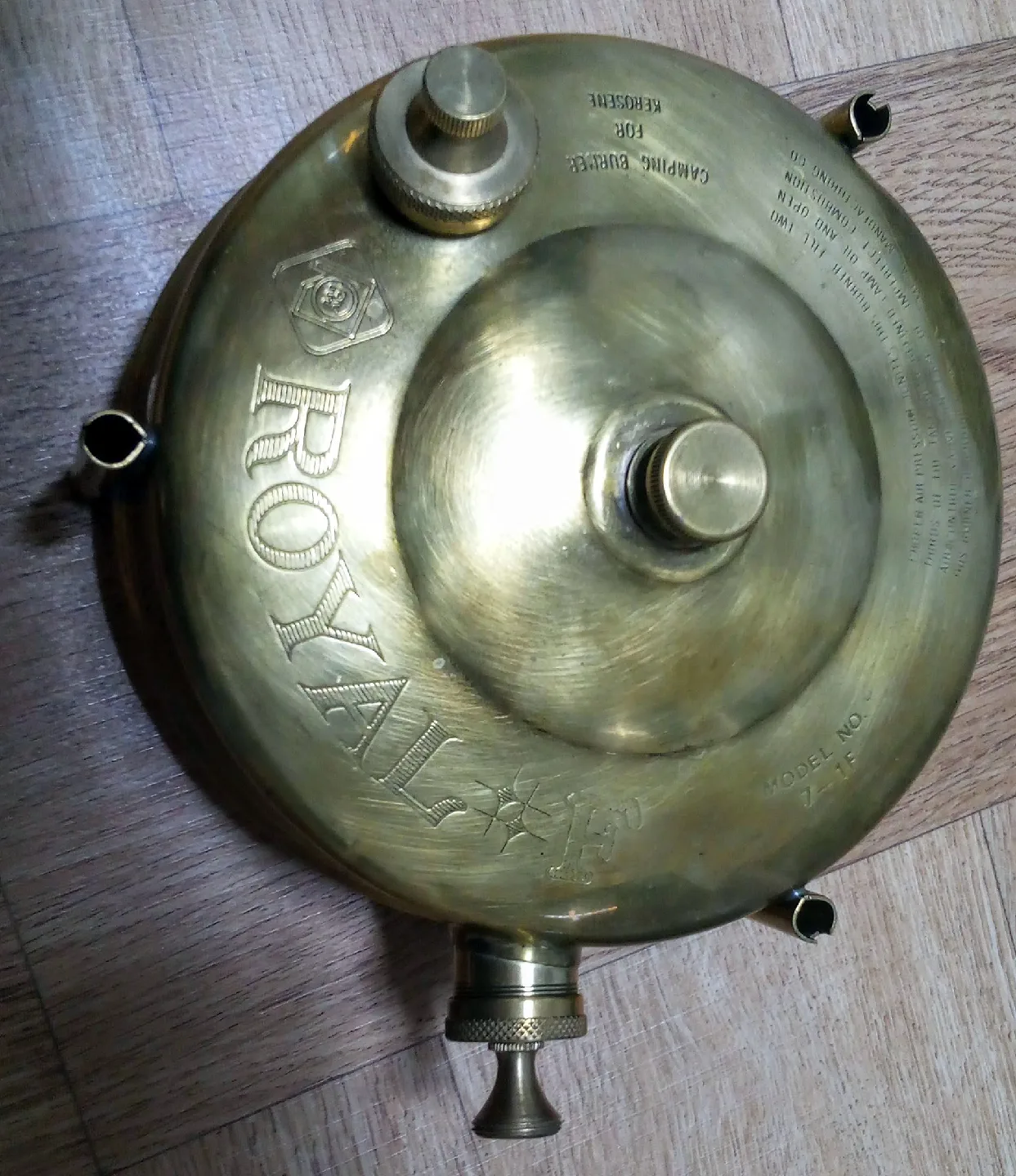 ROYAL 석유버너 황동버너