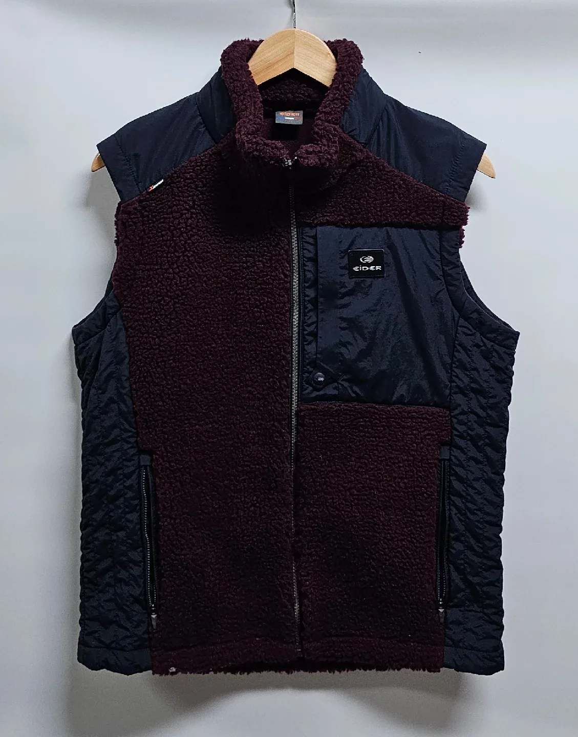 아이더 플리스조끼  M