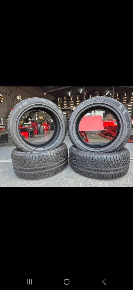 245 45 18 / 275 40 18 금호 윈터타이어 중고한대분 판매