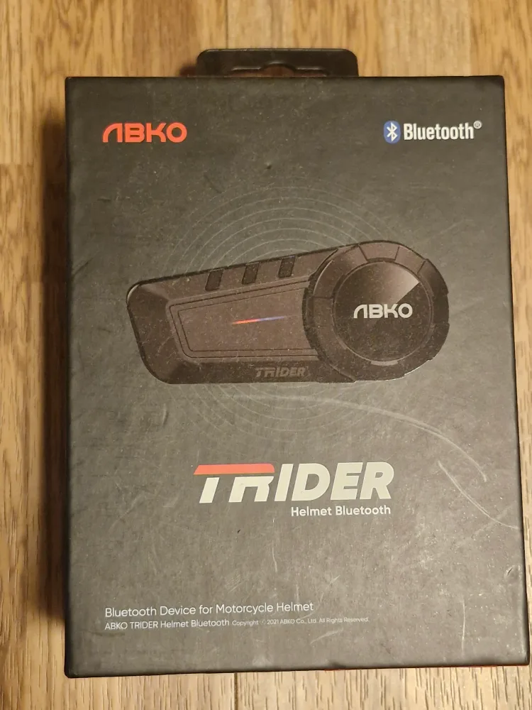 ABKO TRIDER 헬멧 블루투스 중고제품