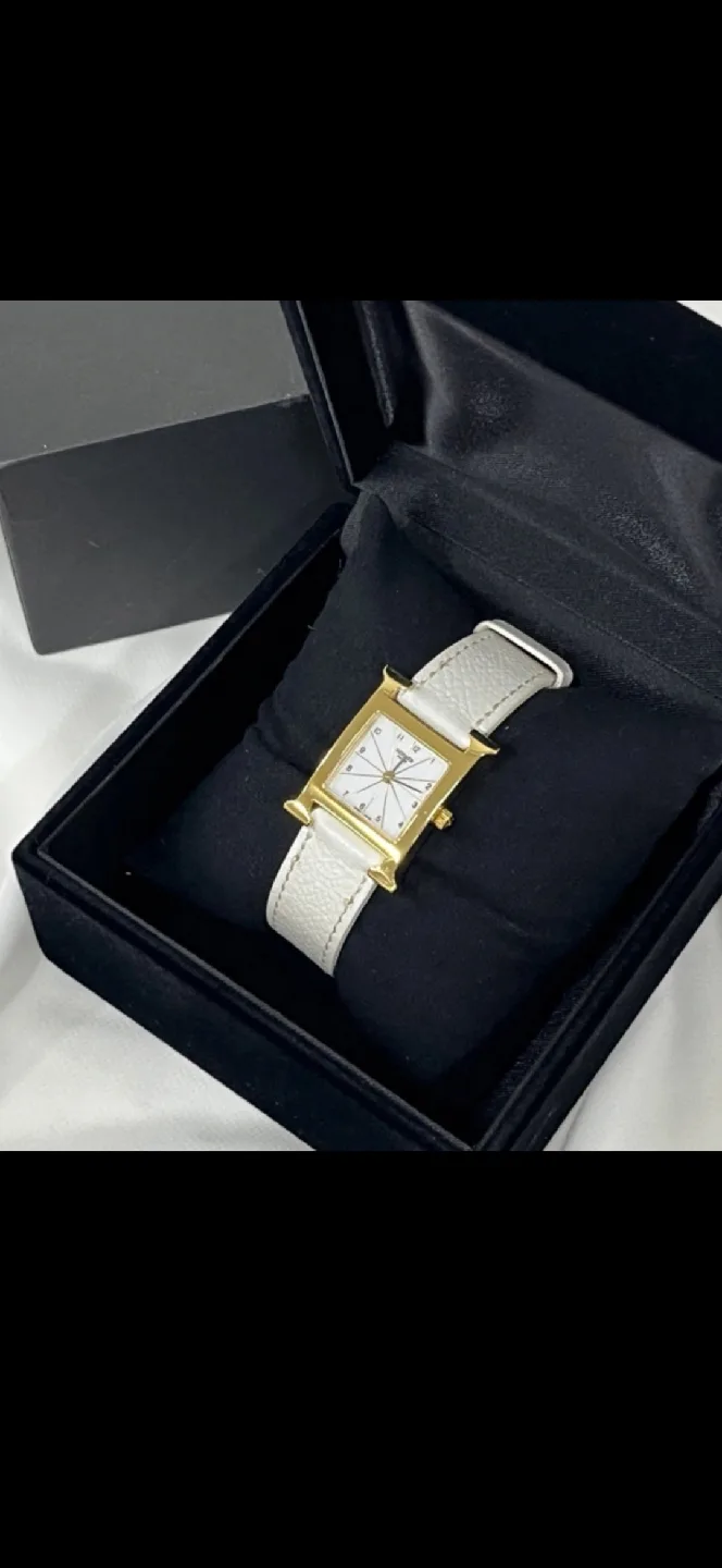 에르메스 H아워 손목시계 여성시계