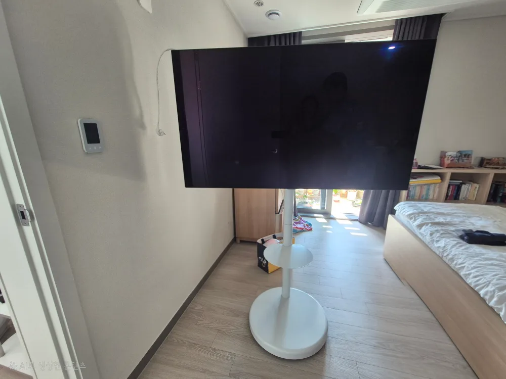 LG 55인치 OLED TV 스탠드 포함