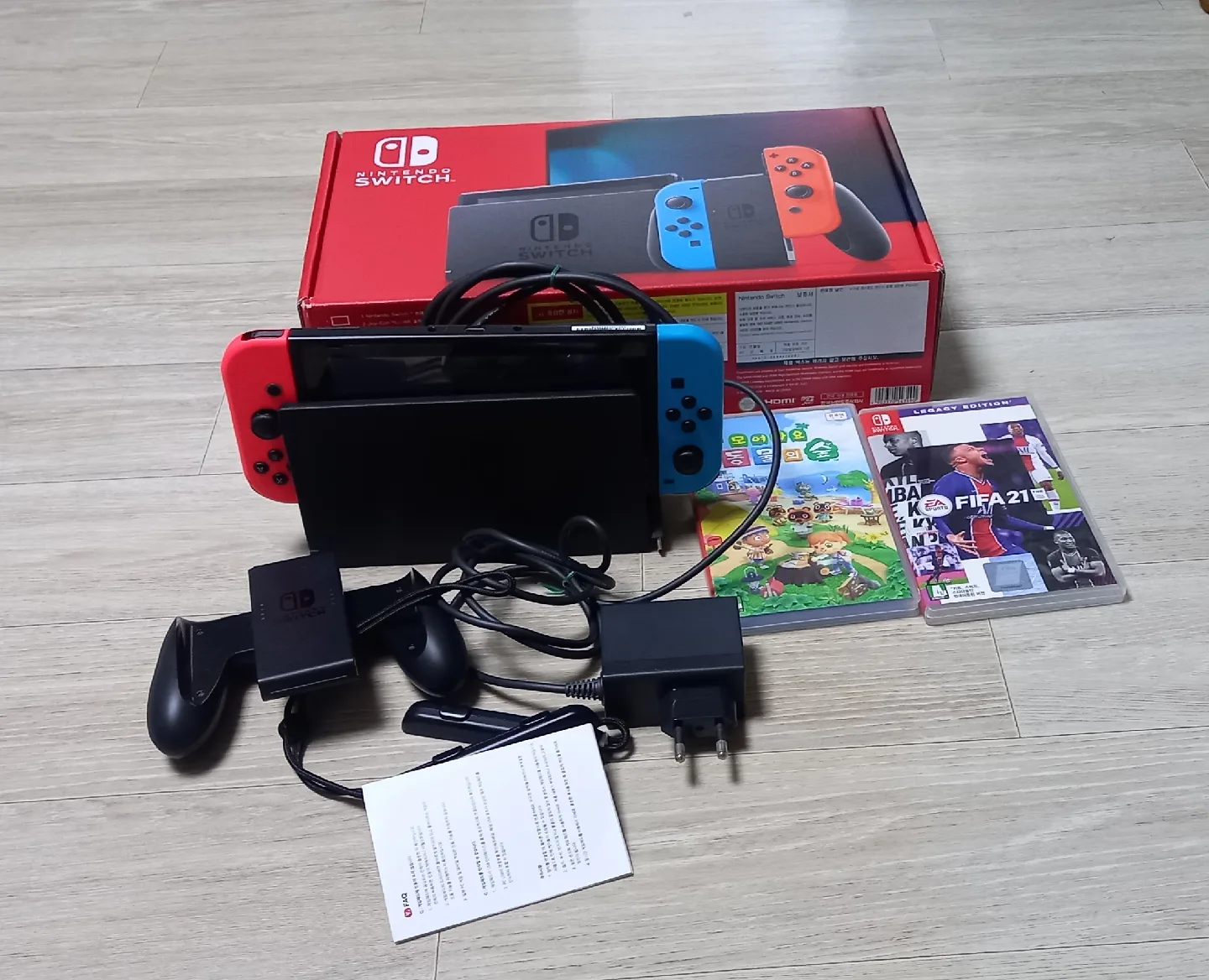 닌텐도 스위치 배터리 개선판 풀박스