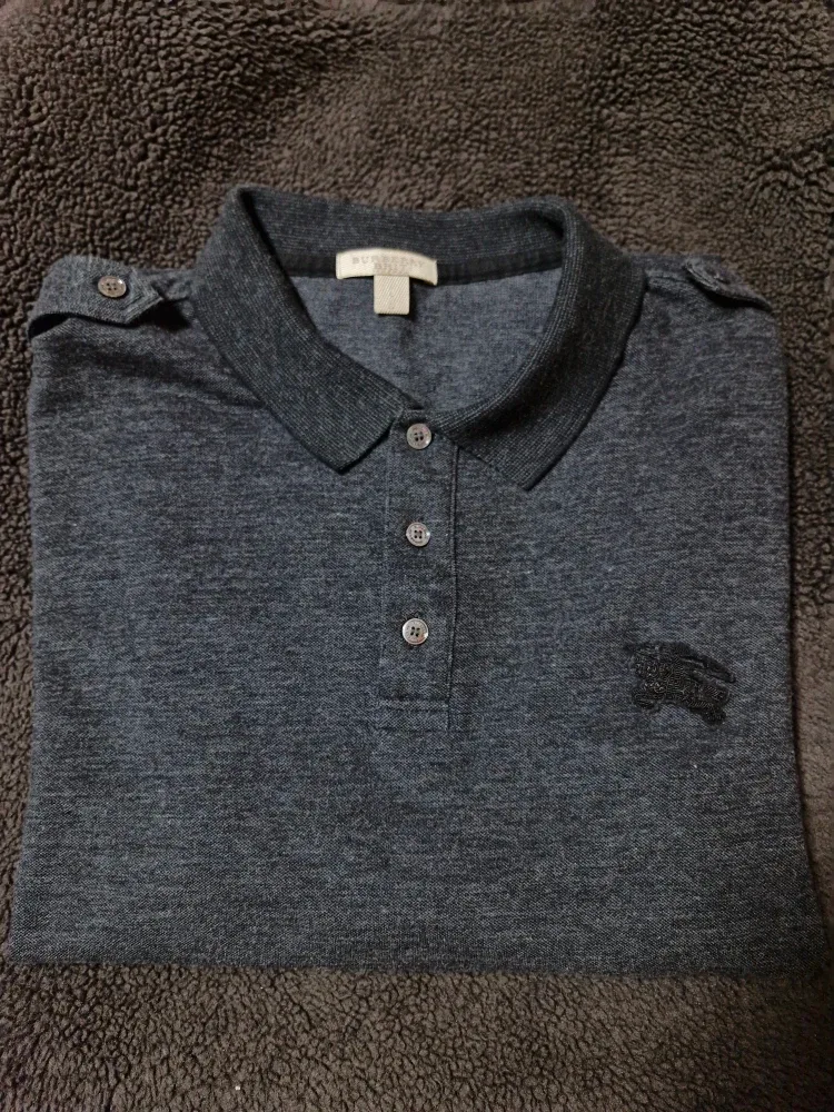 버버리 BURBERRY 울 남성 긴팔 PK셔츠