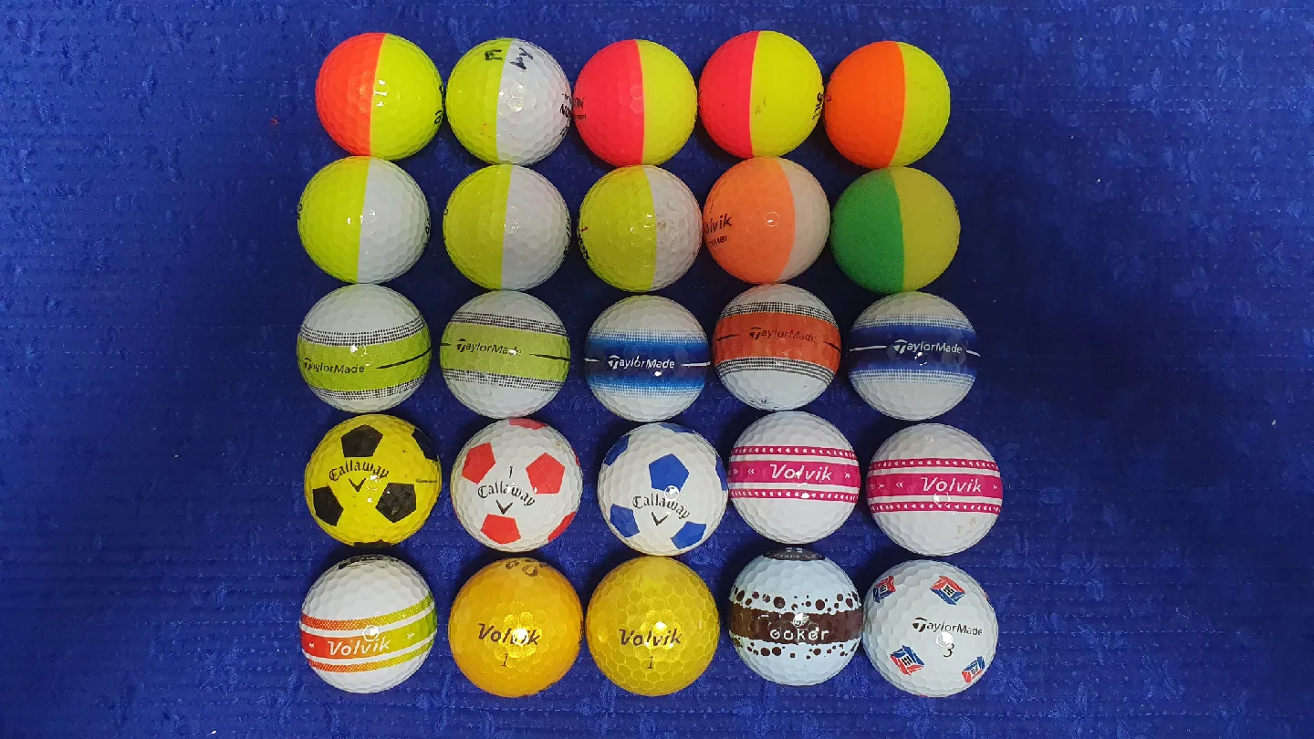 골프공 (중고) 반반공 외 25개