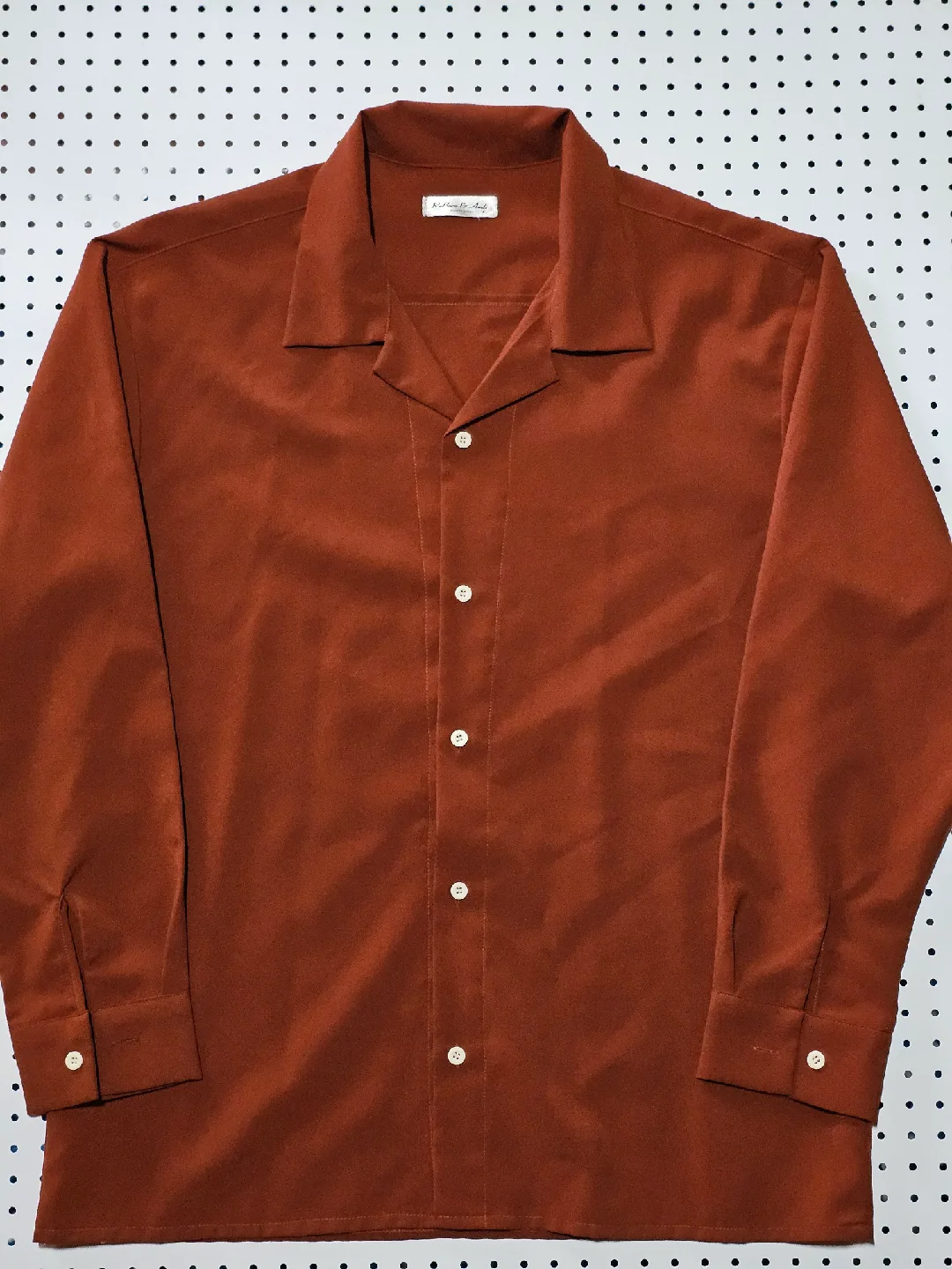 카라넥 브라운 셔츠