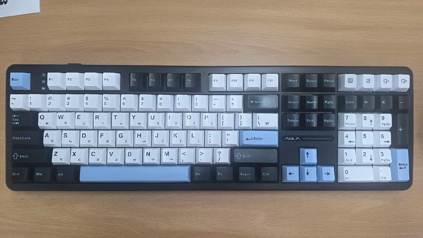 AULA F108 유무선 기계식 키보드