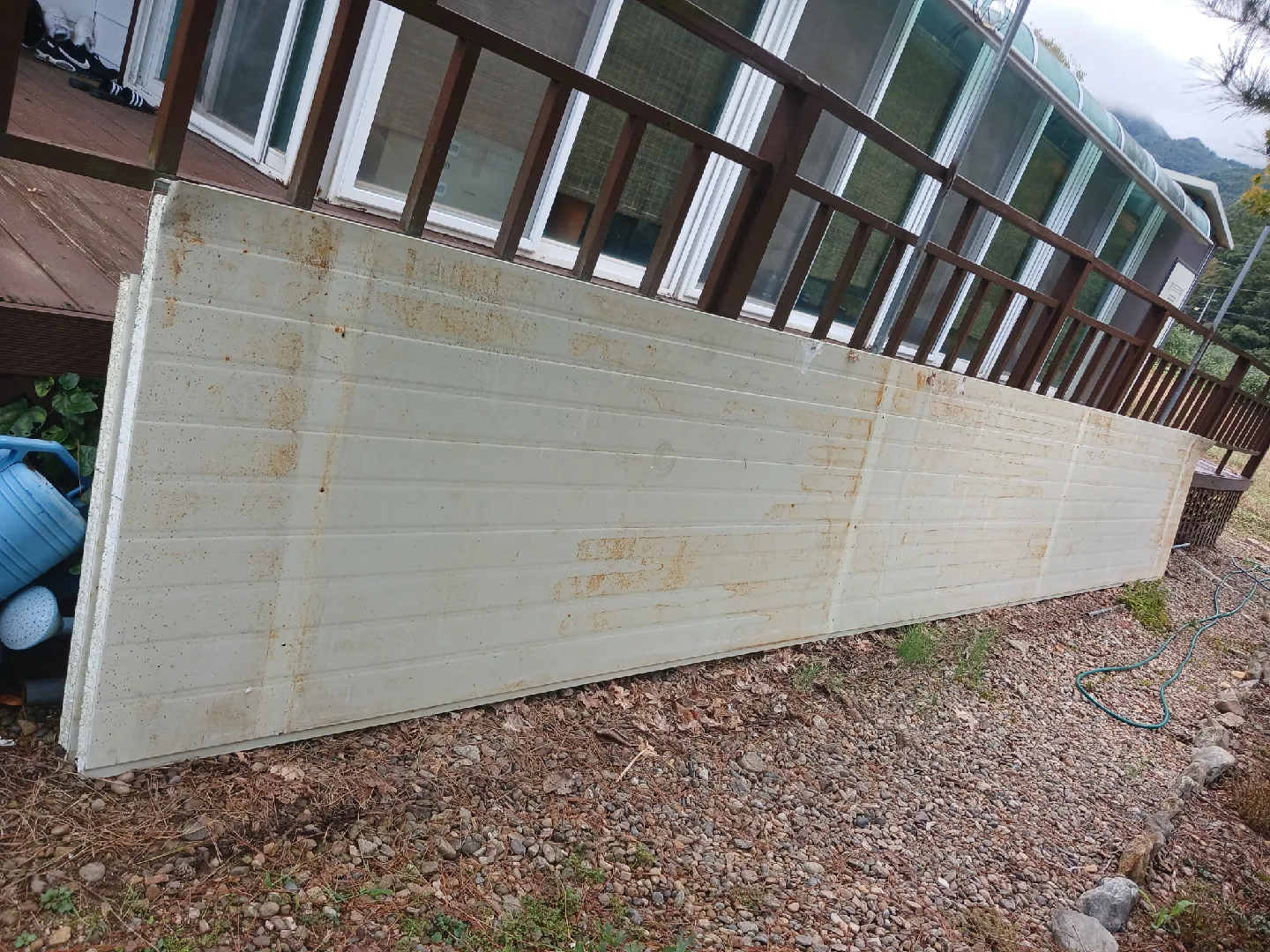 중고판넬및샤시창문(3개)