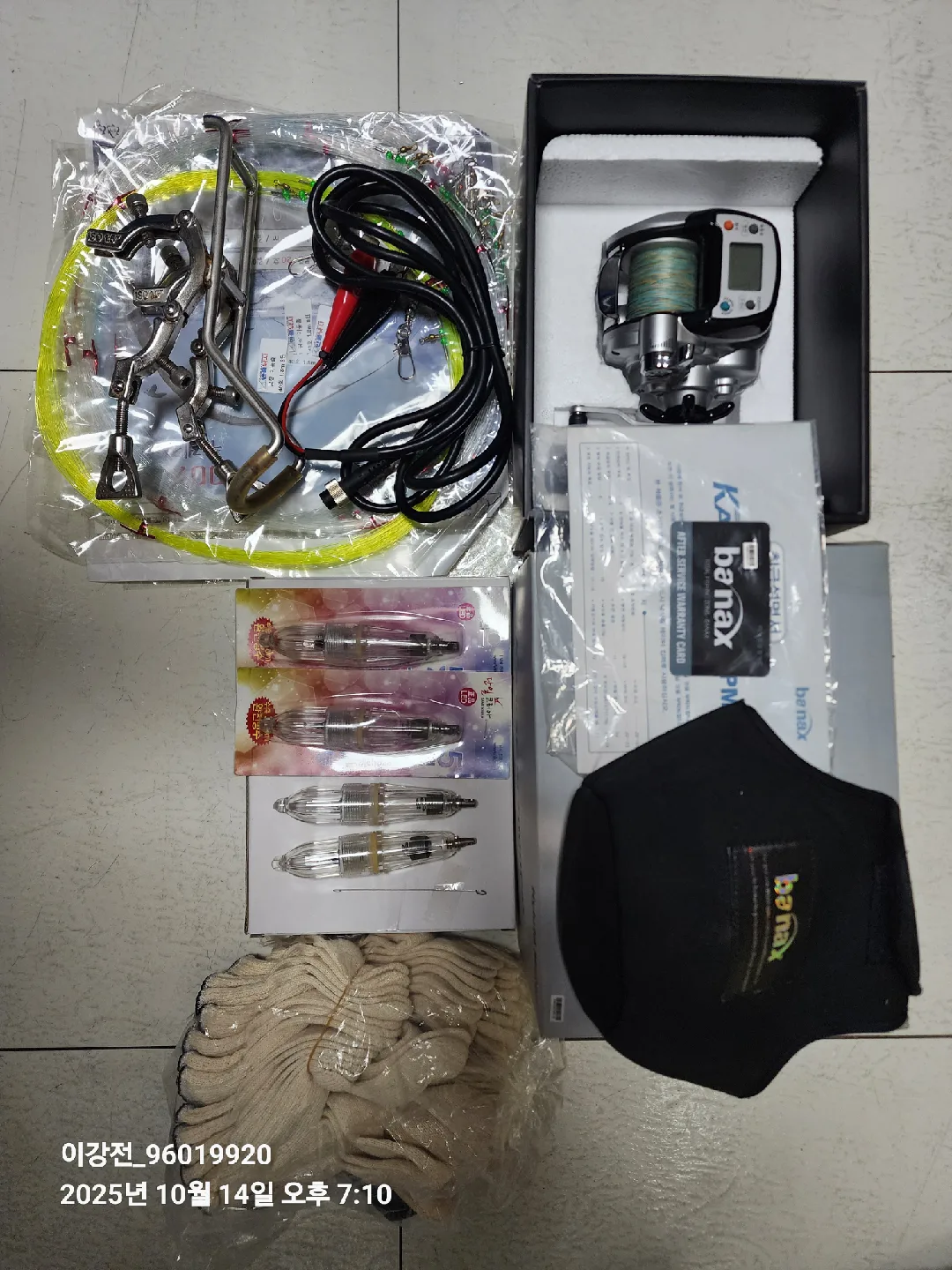 바낙스 카이젠 7000PM 전동릴 중고품 (2회 사용)