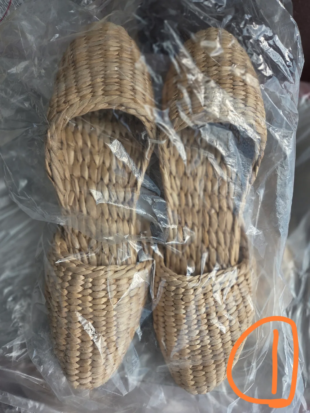 😀라탄 슬리퍼 270mm 새상품(최종가격) 🥕