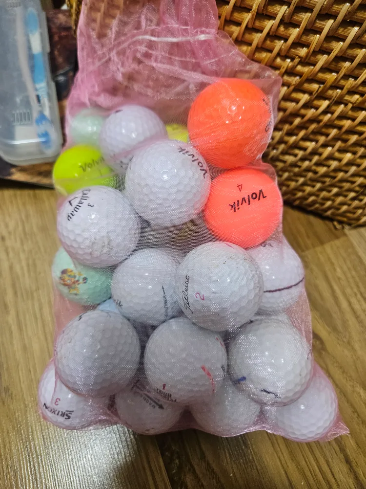 중고골프공