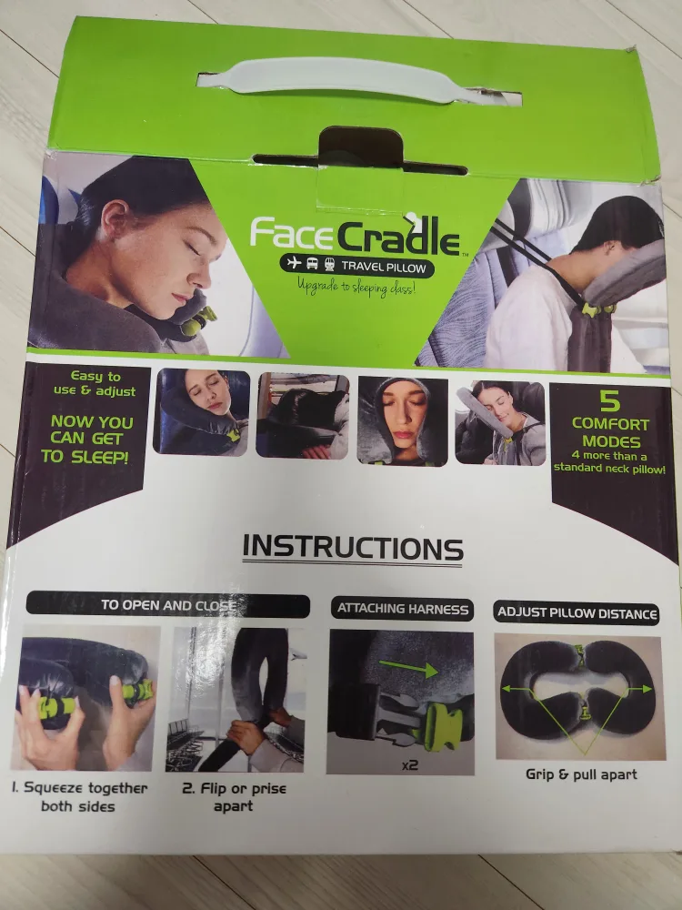 페이스크래들 여행용 다용도 목베개