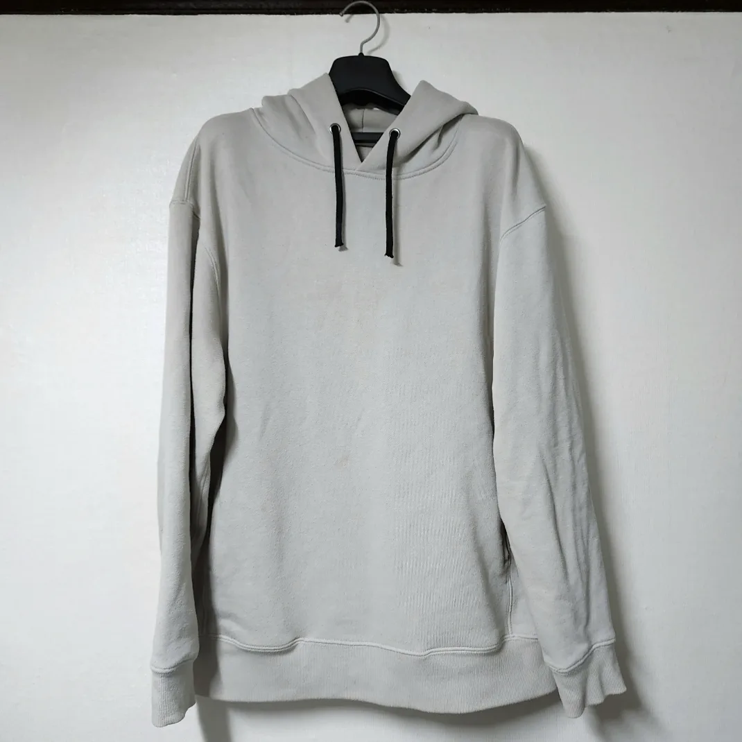 [ 남성 ] 라이트 그레이 후드티 ( 택배 무료 )