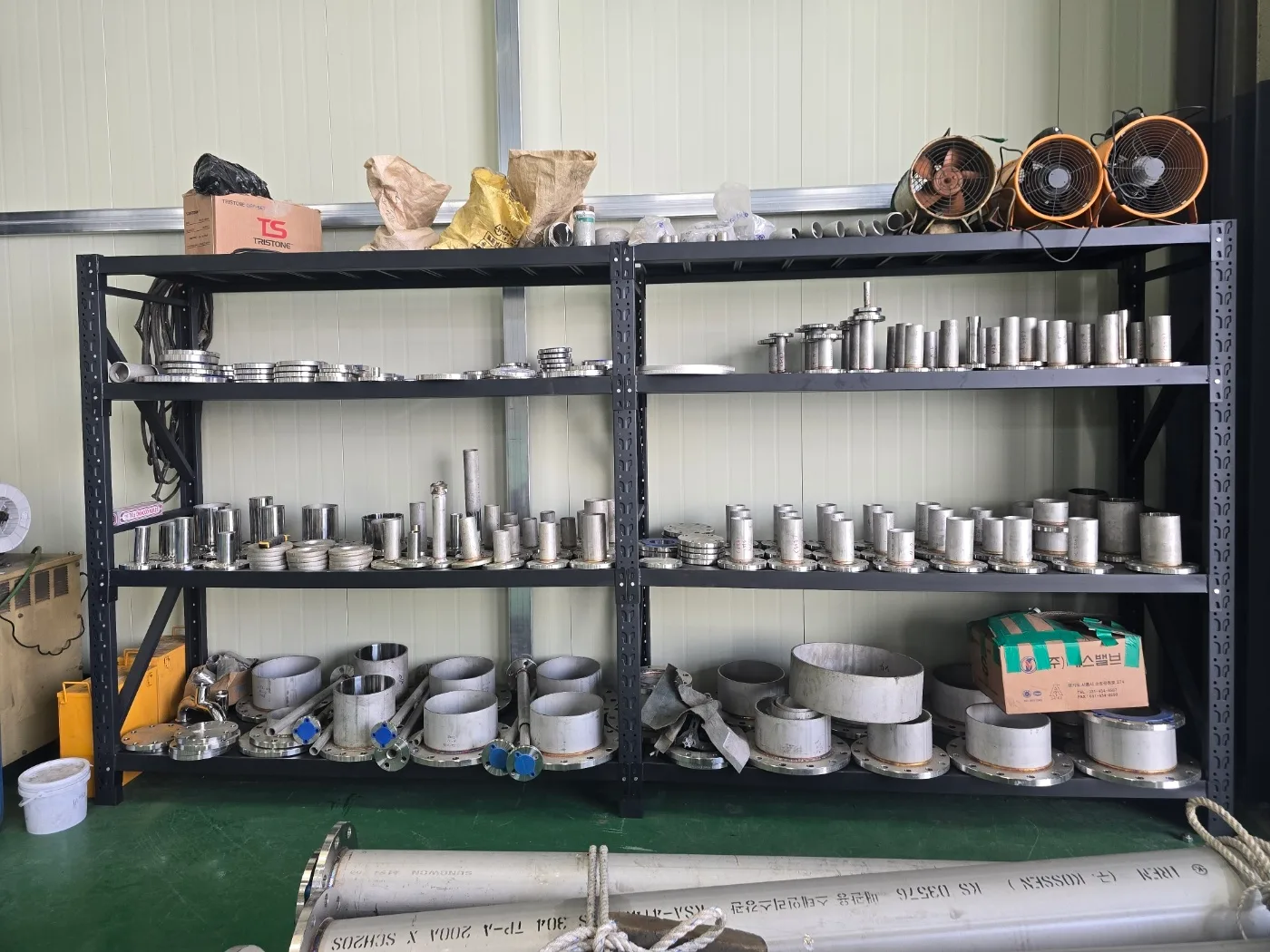 중고 스크래치 한단에 500kg 고하중랙