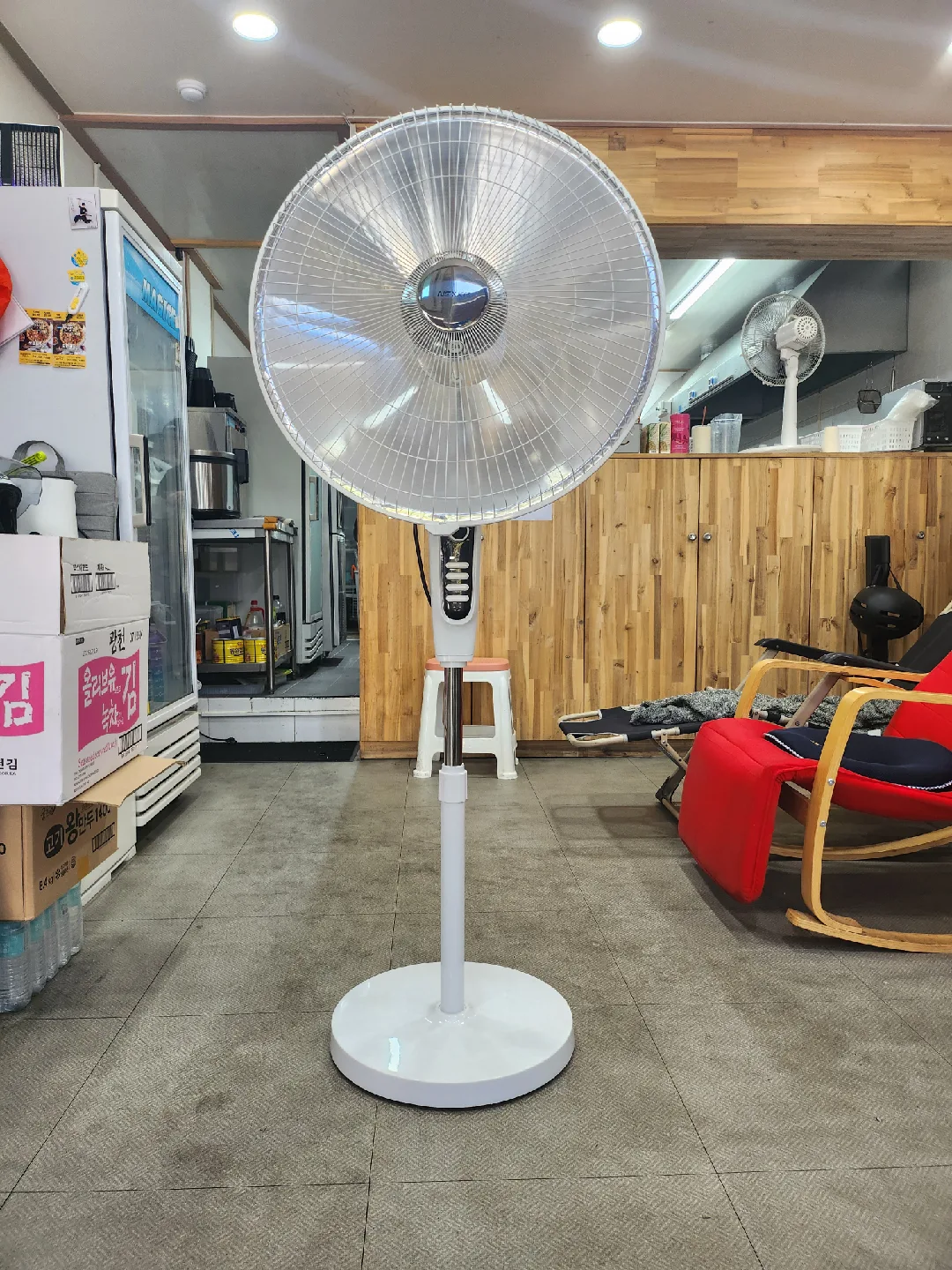 넥스코 하이라이트 전기히터 겸용 선풍기 24인치
