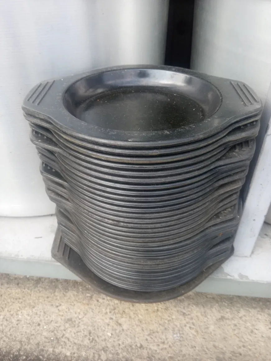 중고 뚝배기 받침 30개