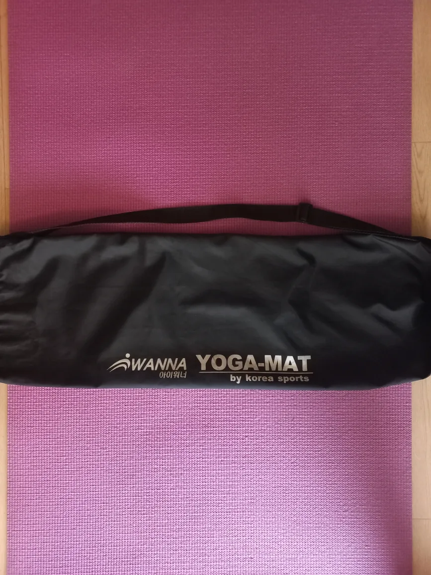 Wanna 요가매트 + 휴대가방 (미사용 제품) + 중고매트 1개