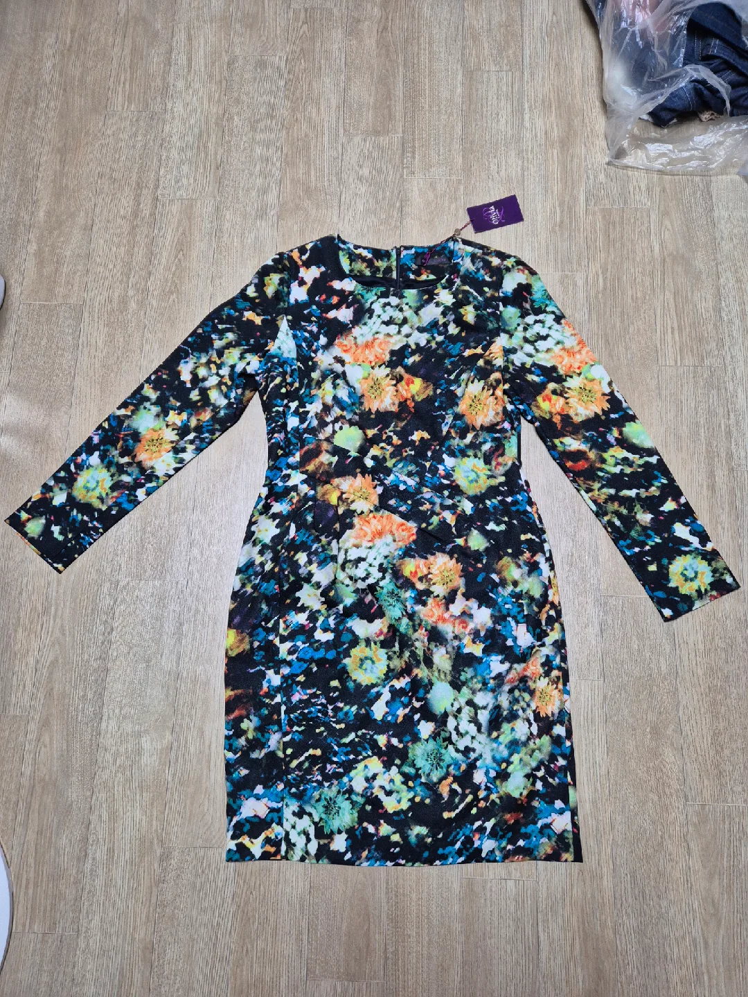 올리비아 로렌 플라워 원피스 95 새상품