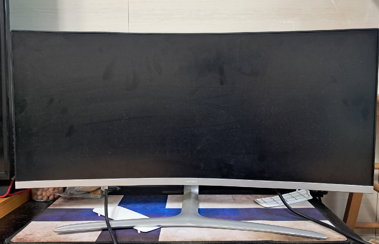 34인치 커브드 모니터