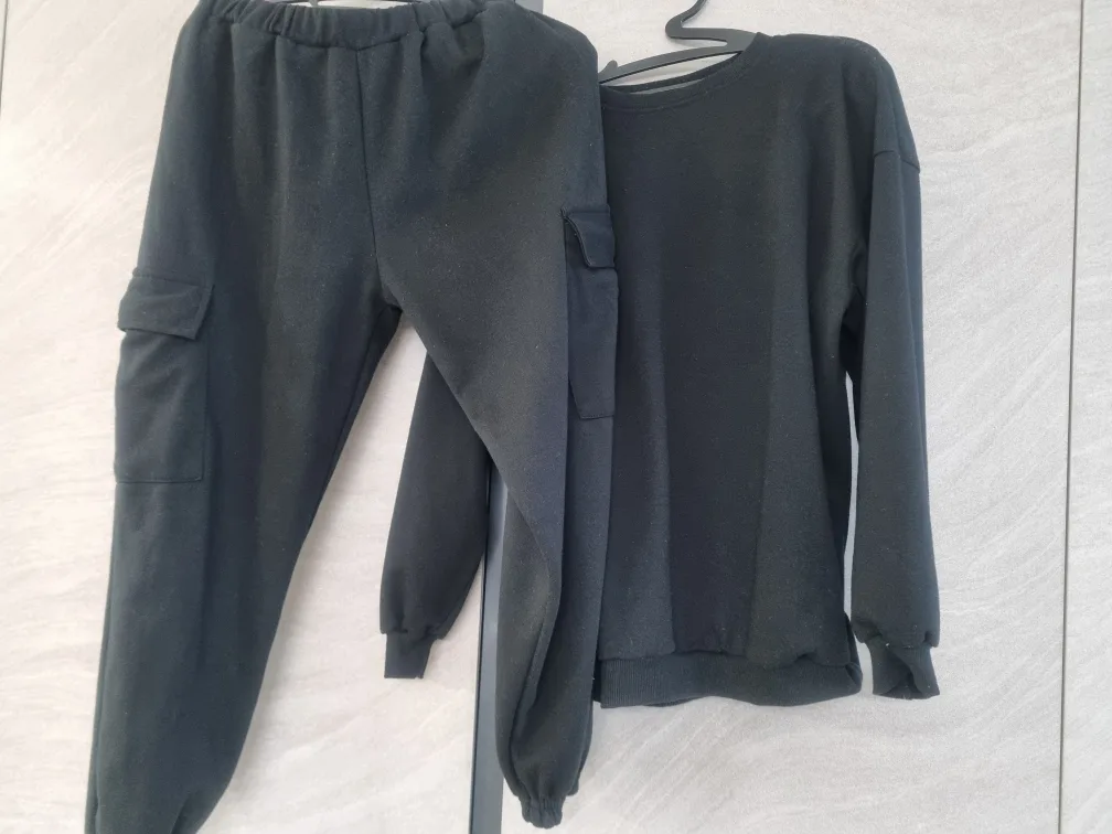 중고제품)블루아이 트레이닝복 세트 JL 검정 주니어19호