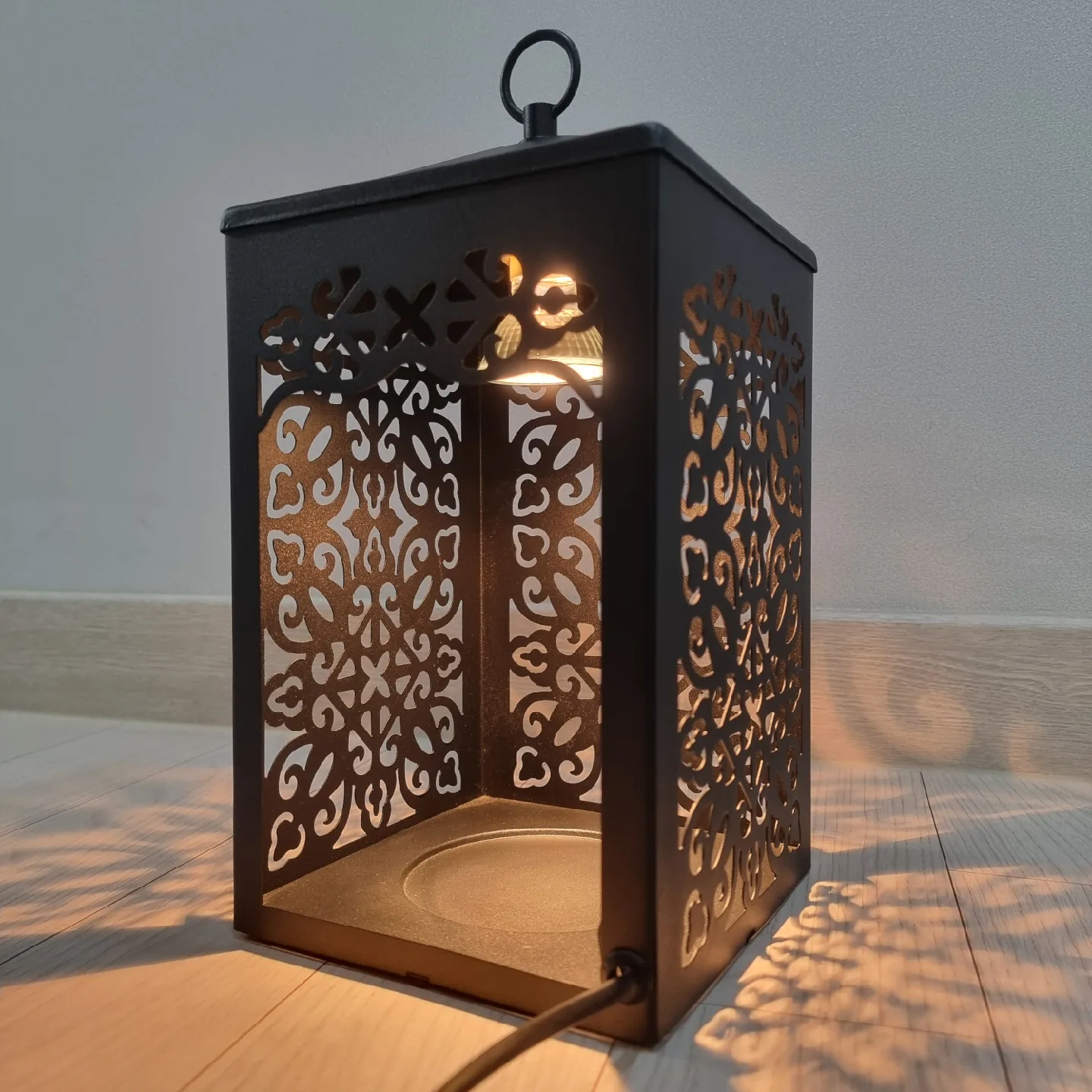 양키캔들 블랙 캔들워머 + 전구 2개