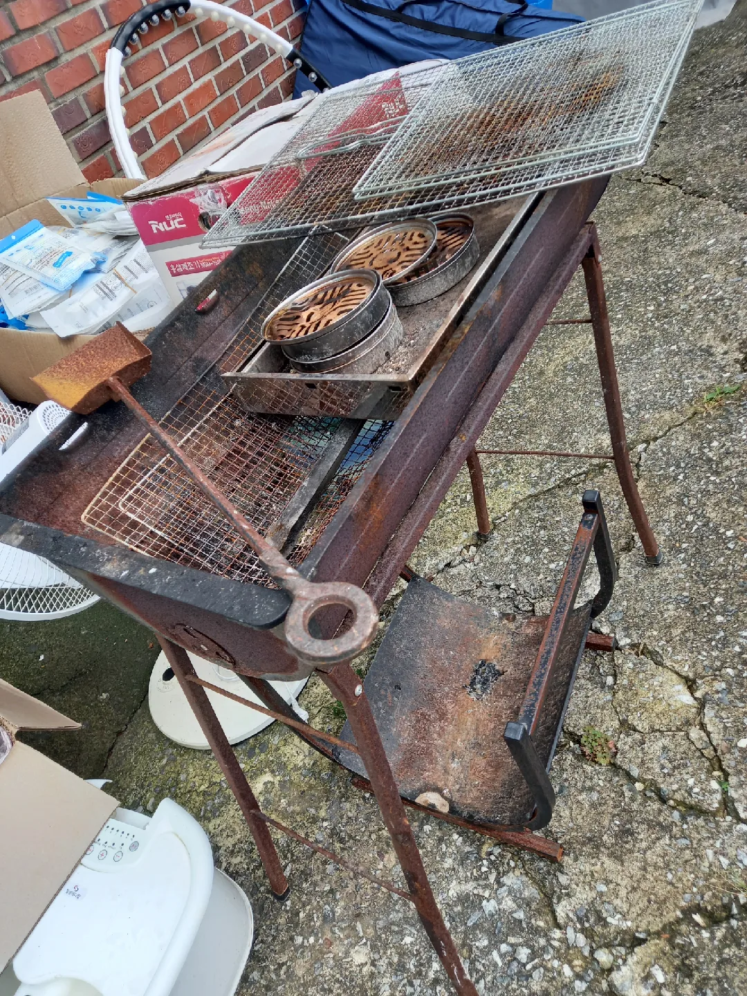 중고 삼겹살 구이그릴