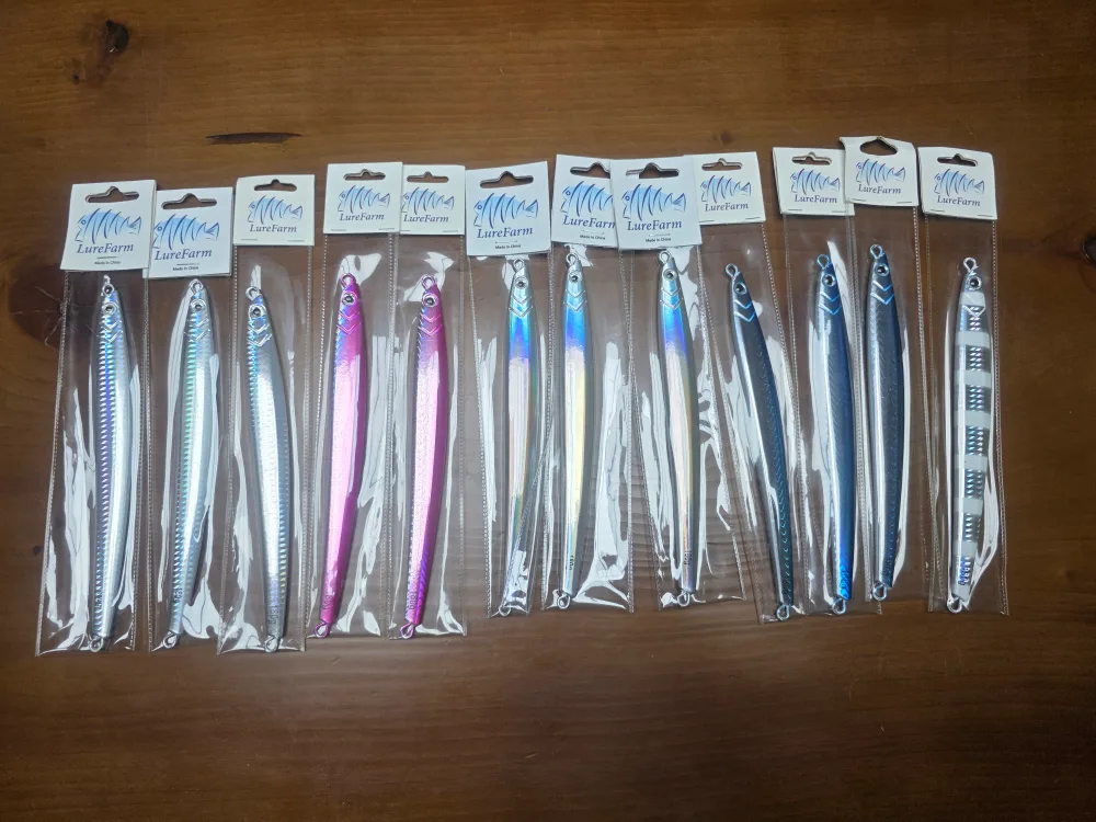 (재송동)빅게임 메탈지그 180g 12개(모두새제품)