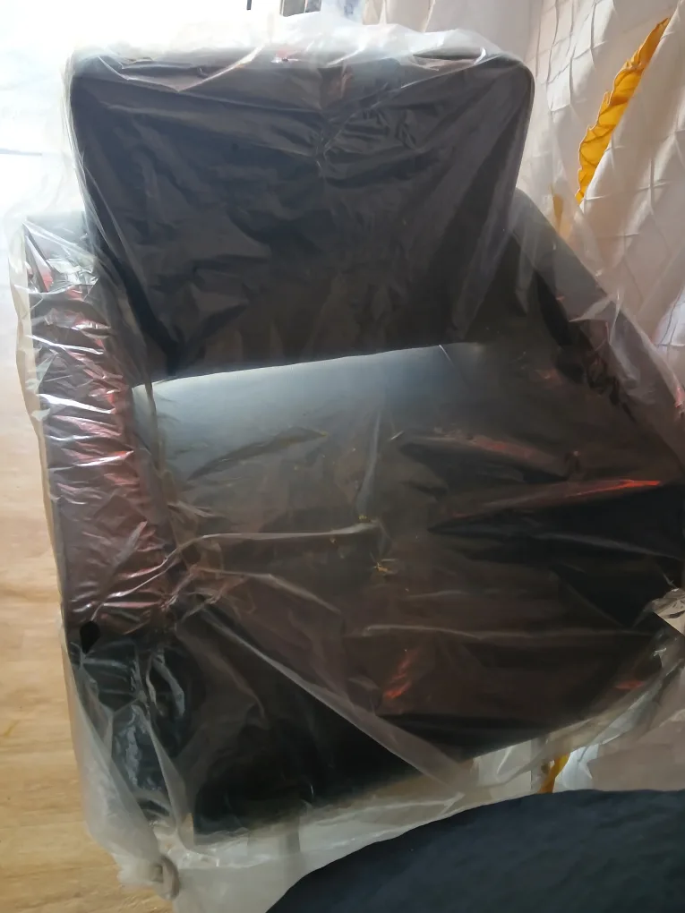 미용실. 의자  남색 새상품