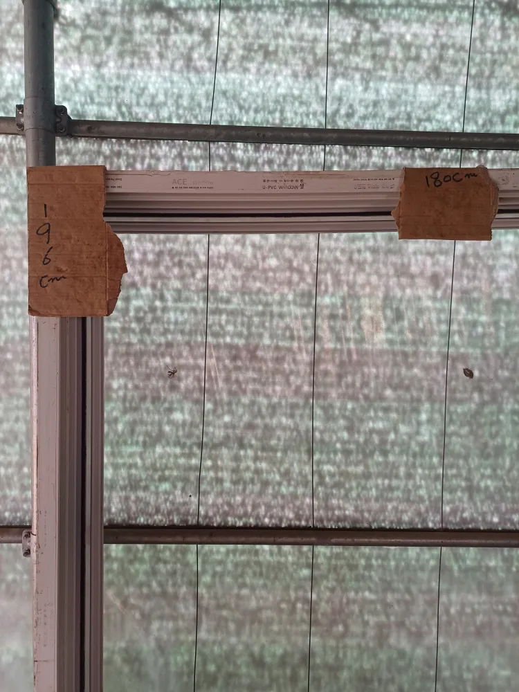 에이스 U-PVC 창문 196x180
