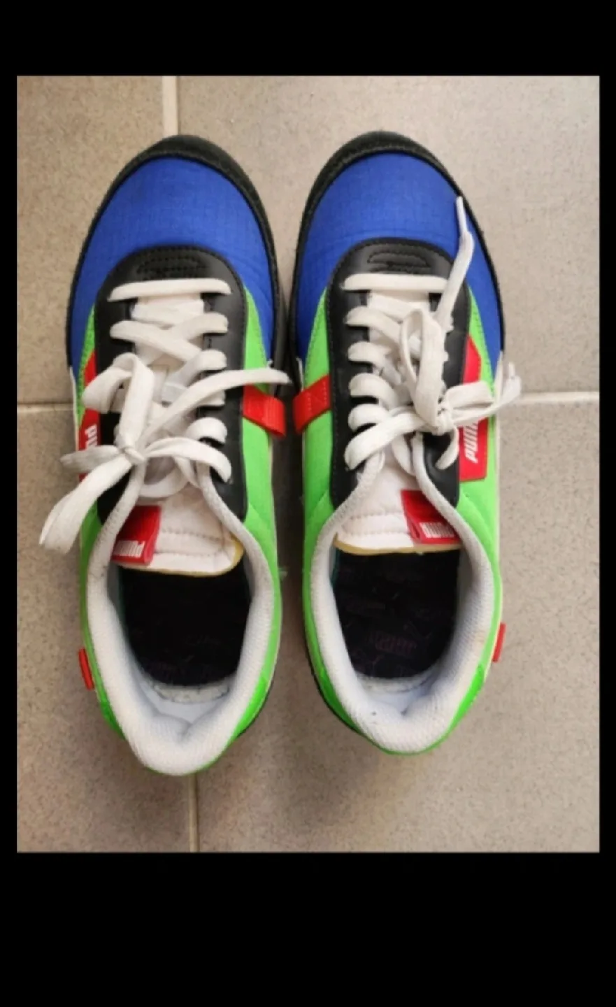 푸마 퓨처 라이더 멀티컬러 스니커즈 255mm