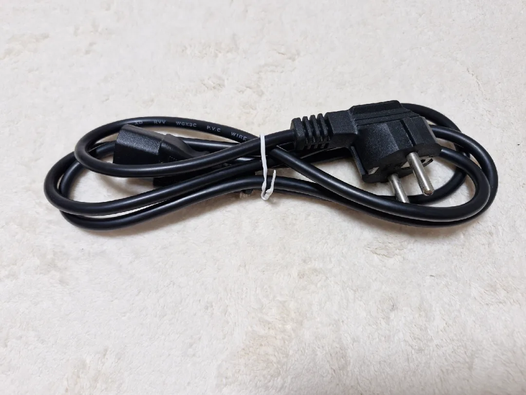 [중고] 220V 전원 케이블 컴퓨터 파워선