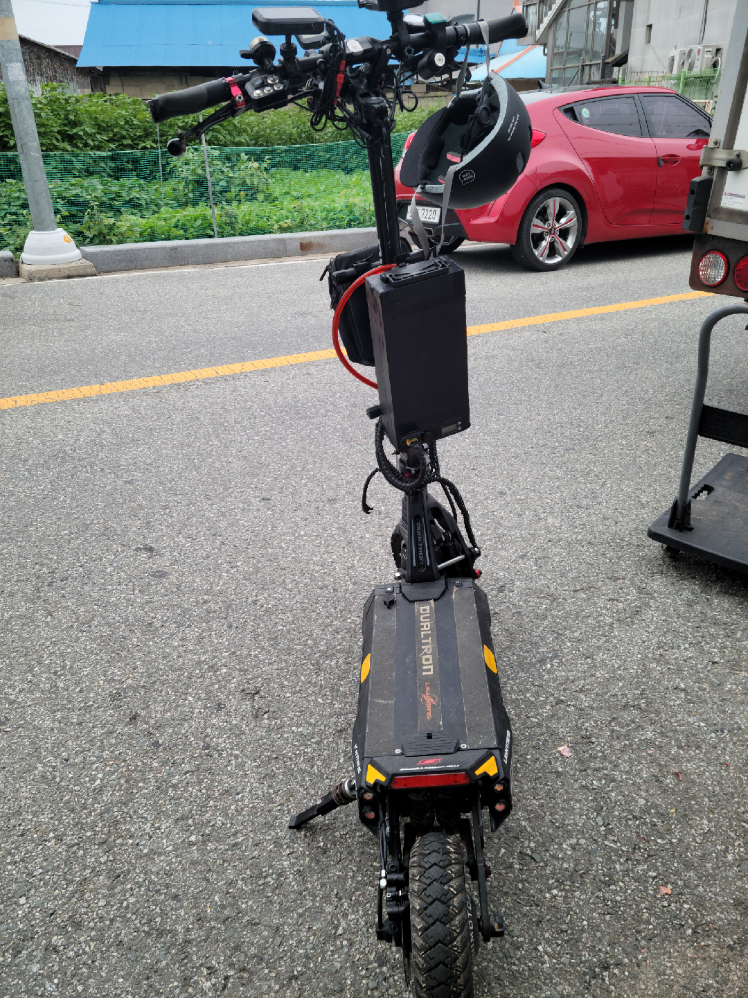 미니모터스 듀얼트론 라이트닝 전동 킥보드