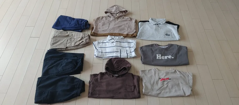 아동복 140(초등1-2학년) 일괄 중고