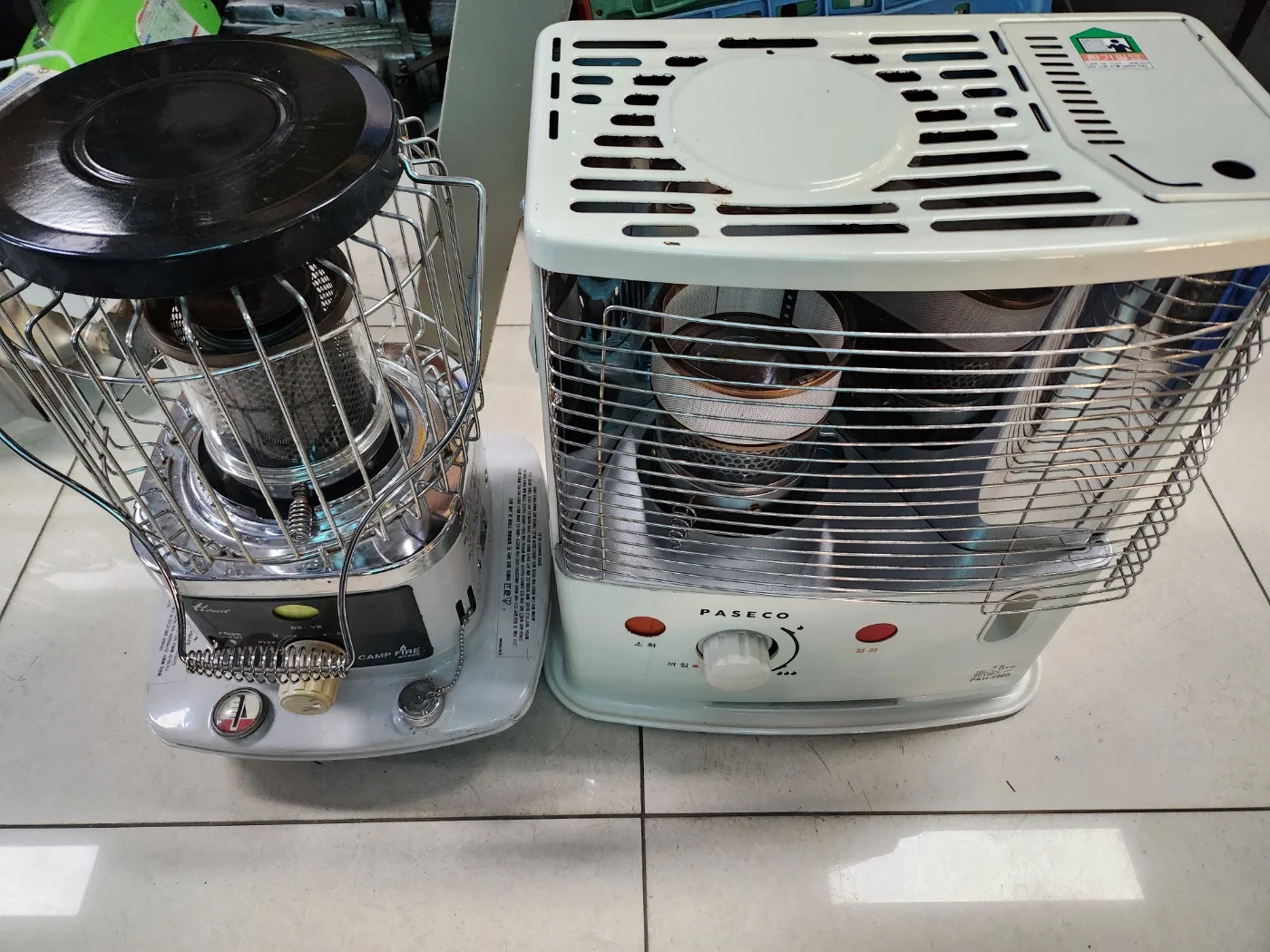 자동점화방식 한일 OH-4600 파세코 PKH-2900 심지난로 상태좋음 중고입니다