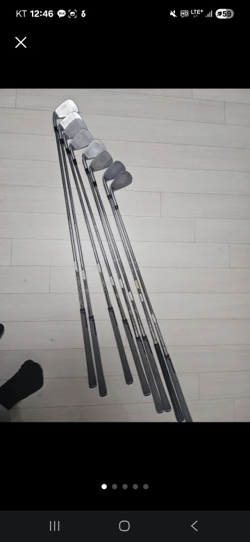 (그립교체)핑 Anser 아이언 세트 4~9, W, 50도