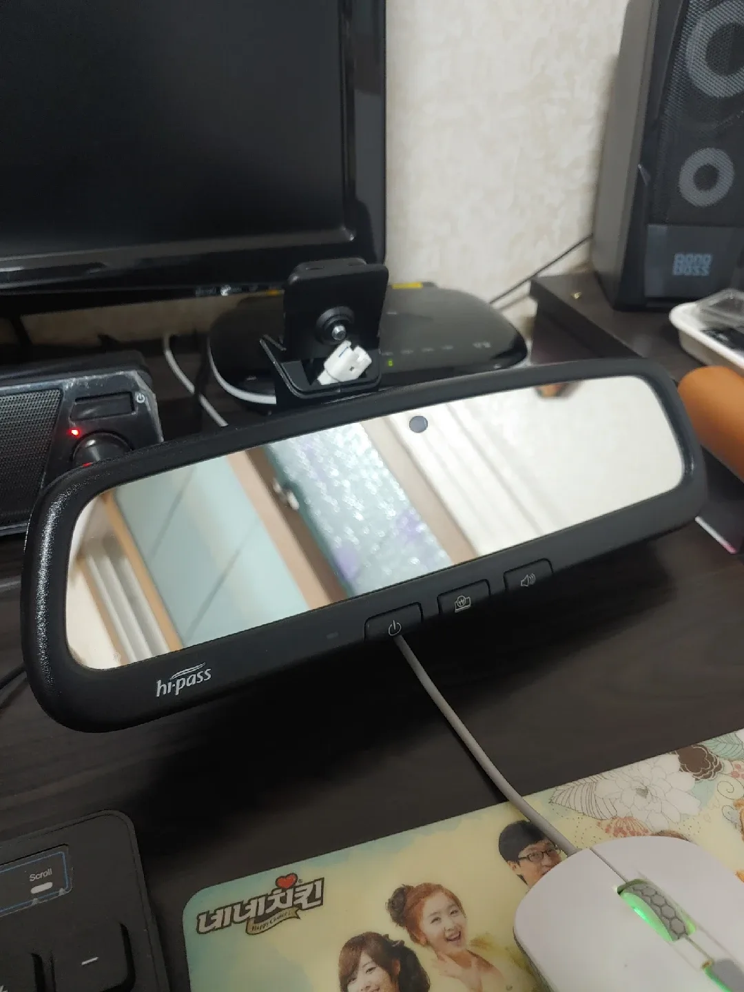 쌍용 하이패스 룸미러