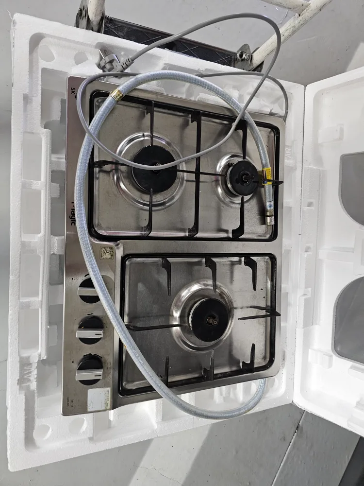 SK매직 3구 가스렌지 매립형 중고 전기코드용