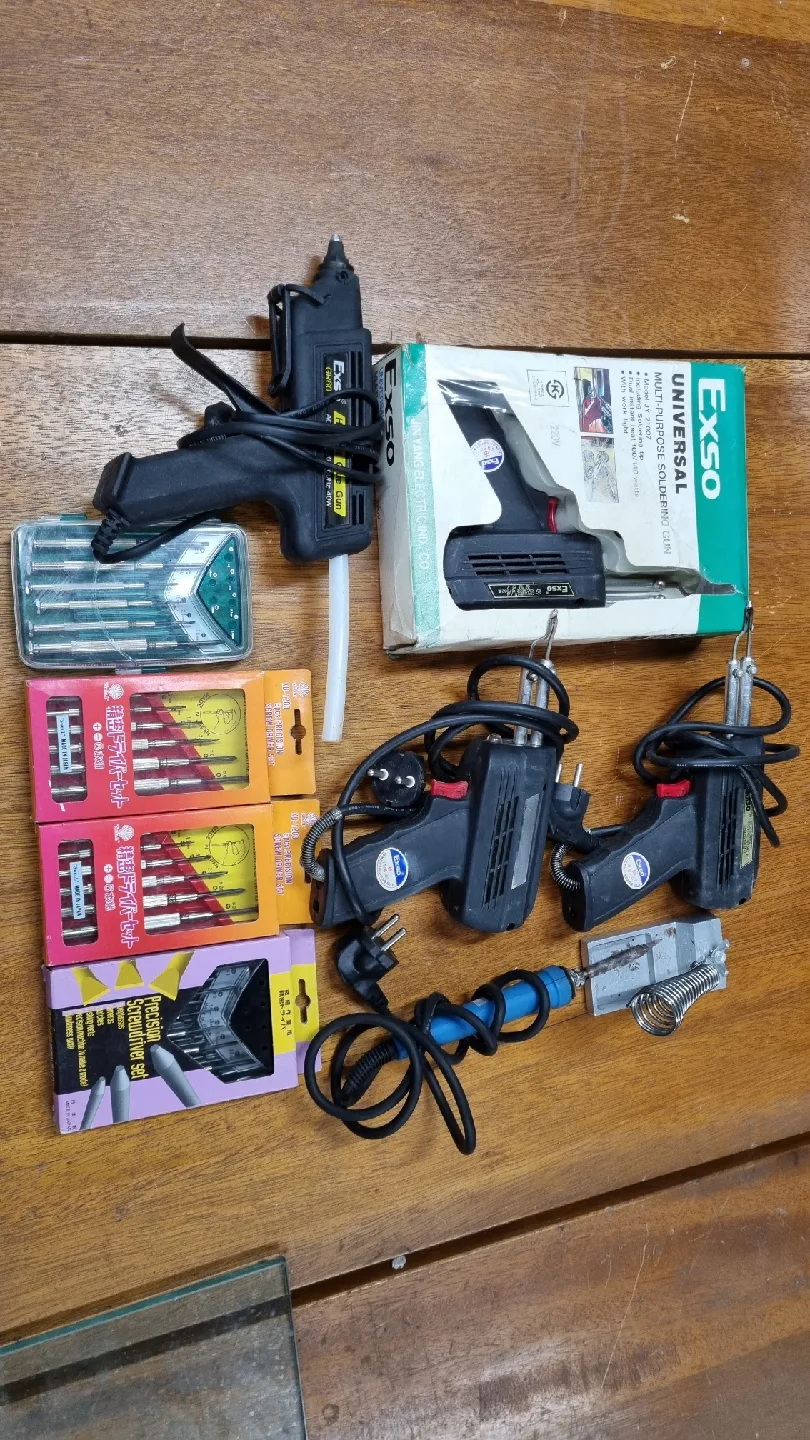 EXSO 인두기/글루건/시계드라이버