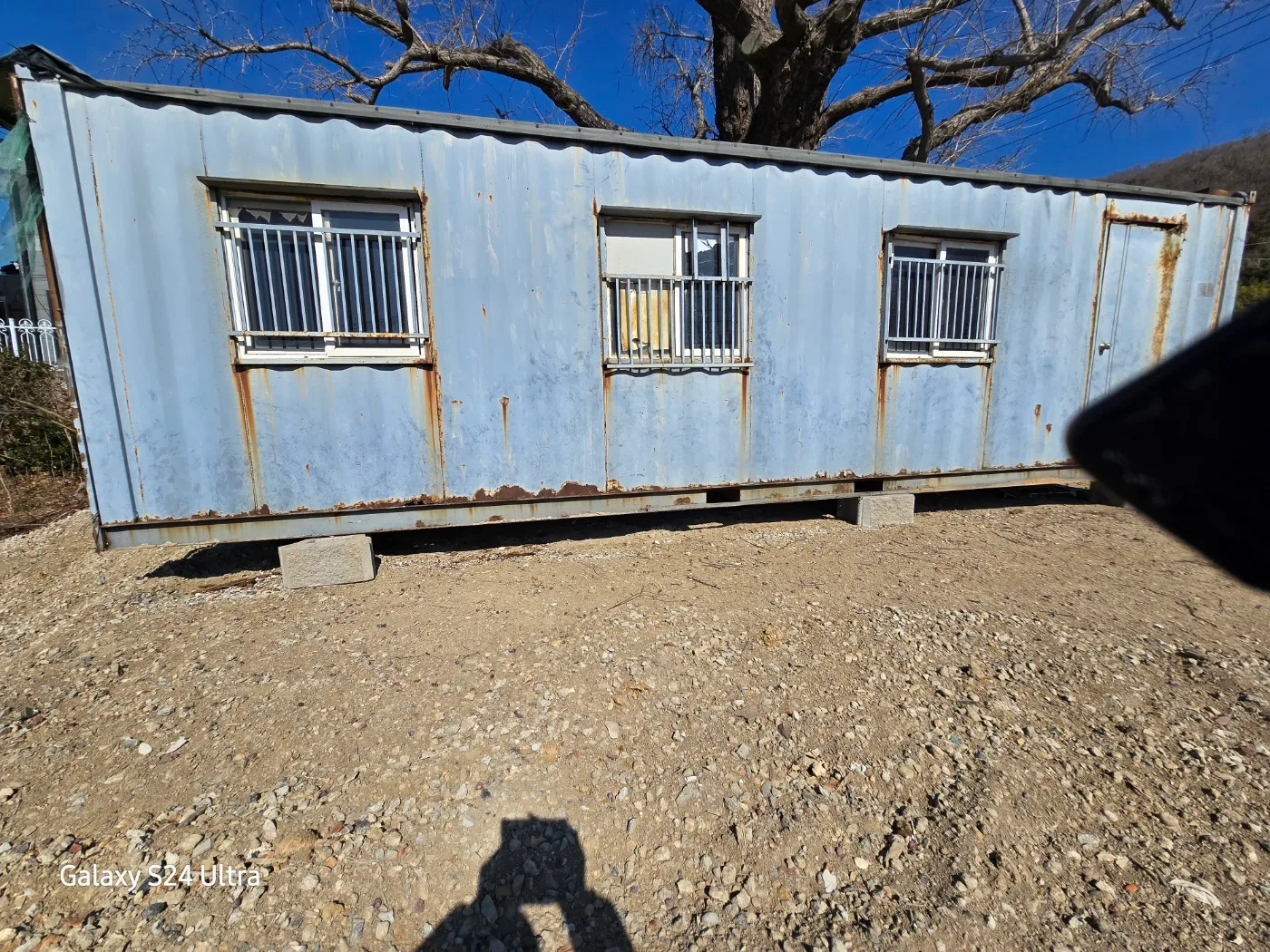 중고 컨테이너 3*9(전면과 측면 롤업 도어)