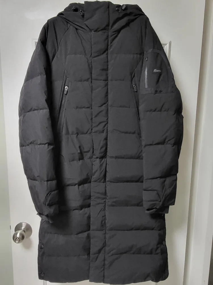 흄 에어범퍼 롱패딩