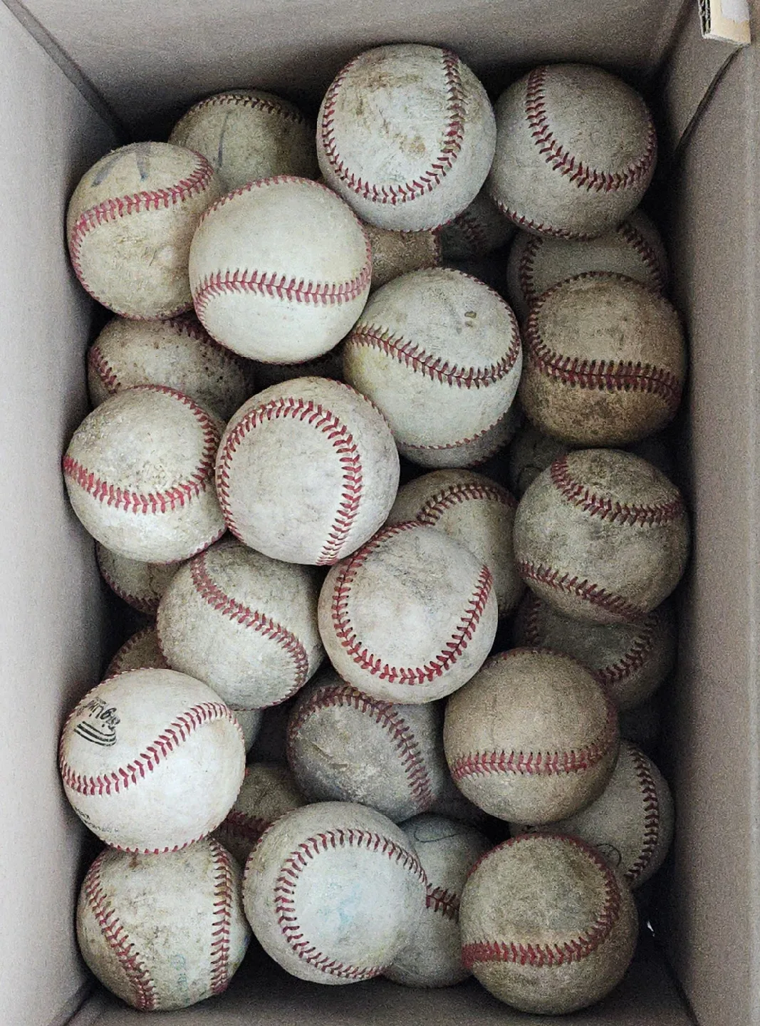 중고 야구공 경식구