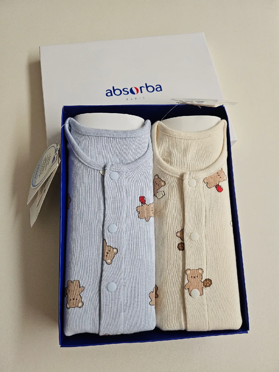 압소바 내의 아기내복80(12M)