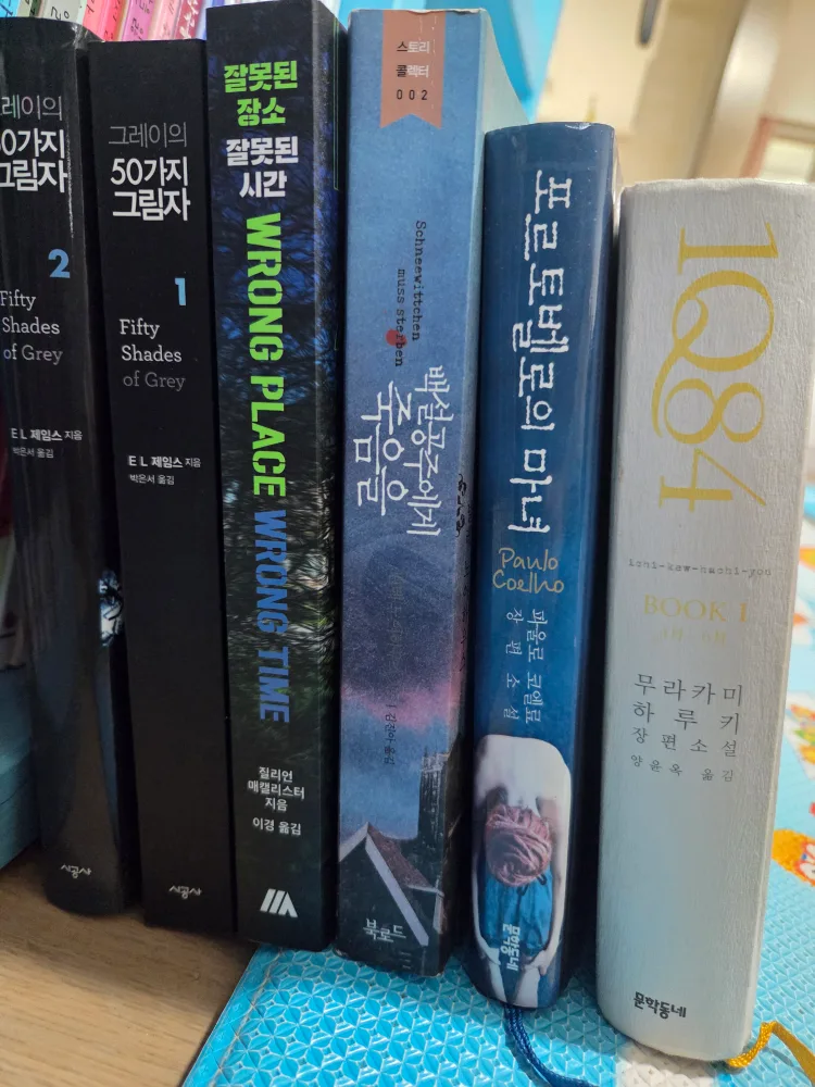 중고 소설책 모음