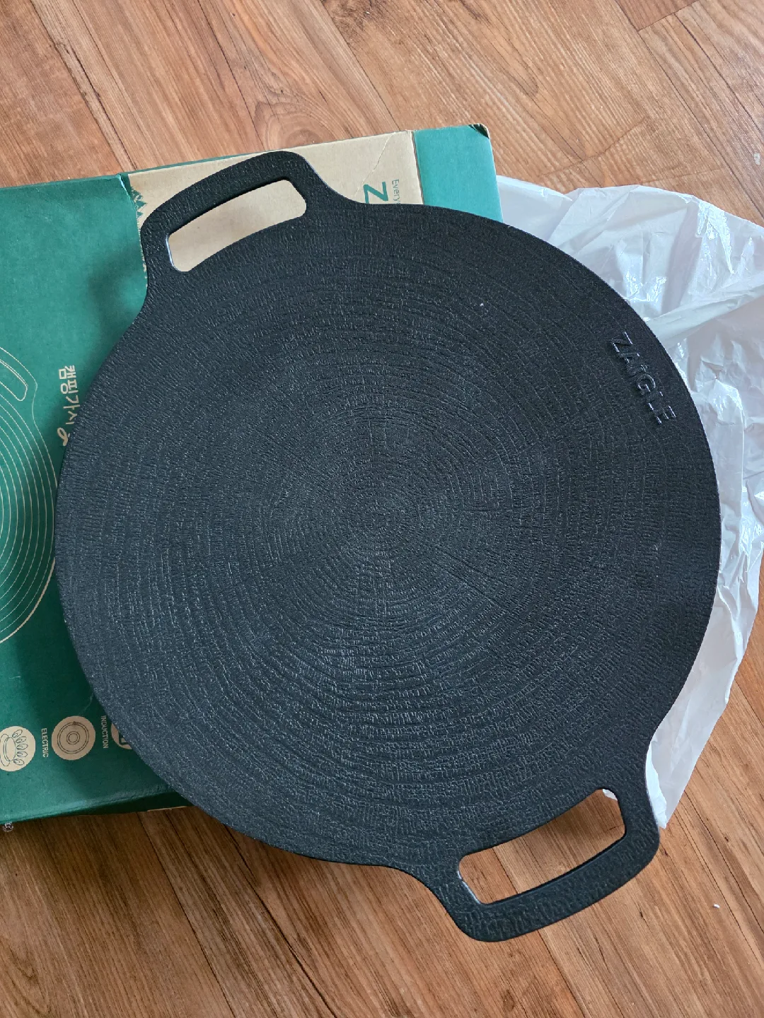 캠핑 그리들 30cm 중고입니다