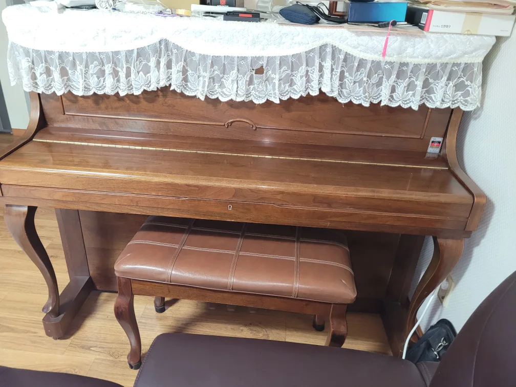 중고 나무 삼익피아노