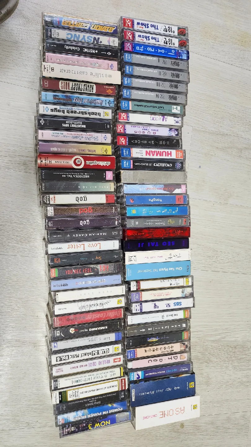 카세트 테이프 중고