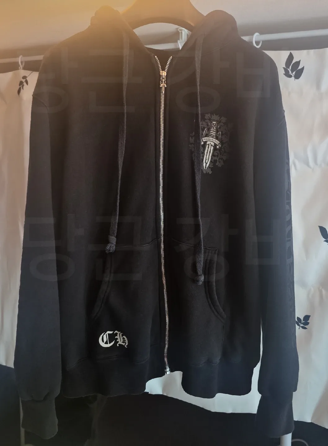 크롬하츠 후드 중고 M  팝니다